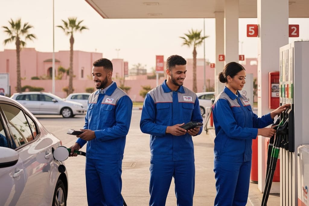 وظائف في محطات الوقود في المغرب بدون خبرة: فرص عمل للمبتدئين 2026