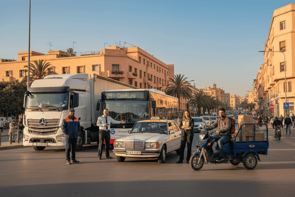 وظائف سائقين في المغرب 2025 فرص عمل برواتب جيدة 