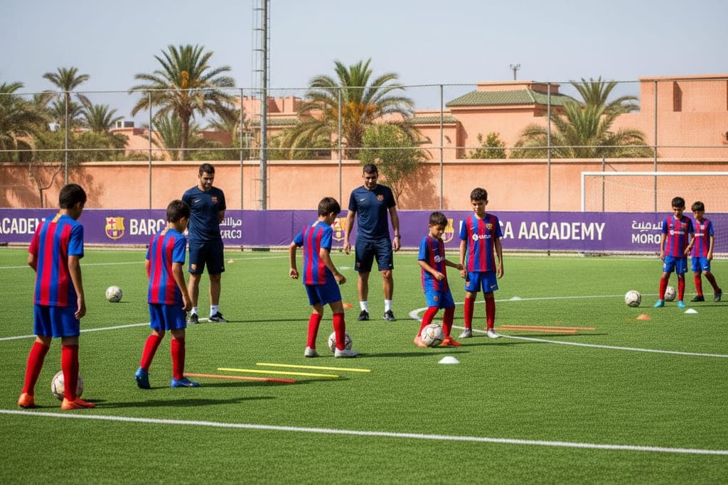 كيفية التسجيل في أكاديمية برشلونة لكرة القدم في المغرب — الدليل الشامل