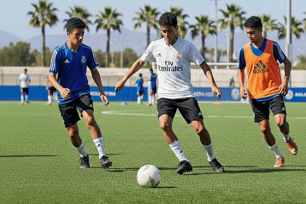 التسجيل في أكاديمية ريال مدريد من المغرب خطوة بخطوة لتحقيق حلمك الكروي