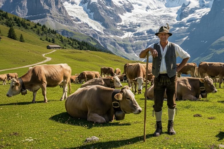 اعمل في سويسرا كراعي أبقار واستفد من فرصة الهجرة إلى أوروبا