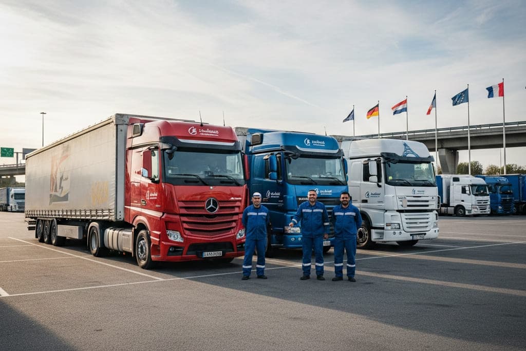 كيف تحصل على عقد عمل سائق شاحنة في أوروبا خطوة بخطوة - دليل عملي للهجرة والعمل