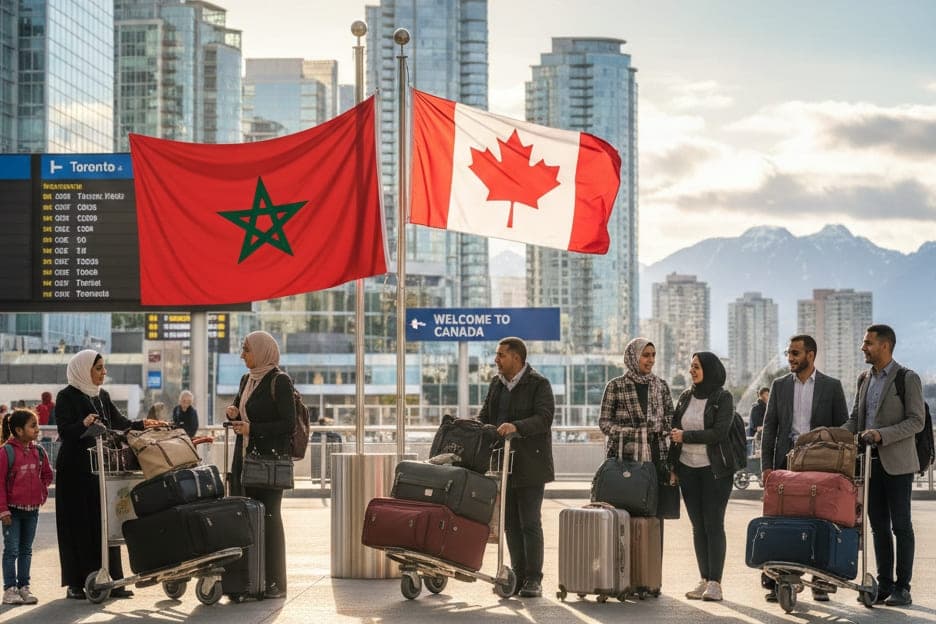 الهجرة إلى كندا 2026: المغرب أول دولة تستفيد من نظام التأشيرات الجديدة