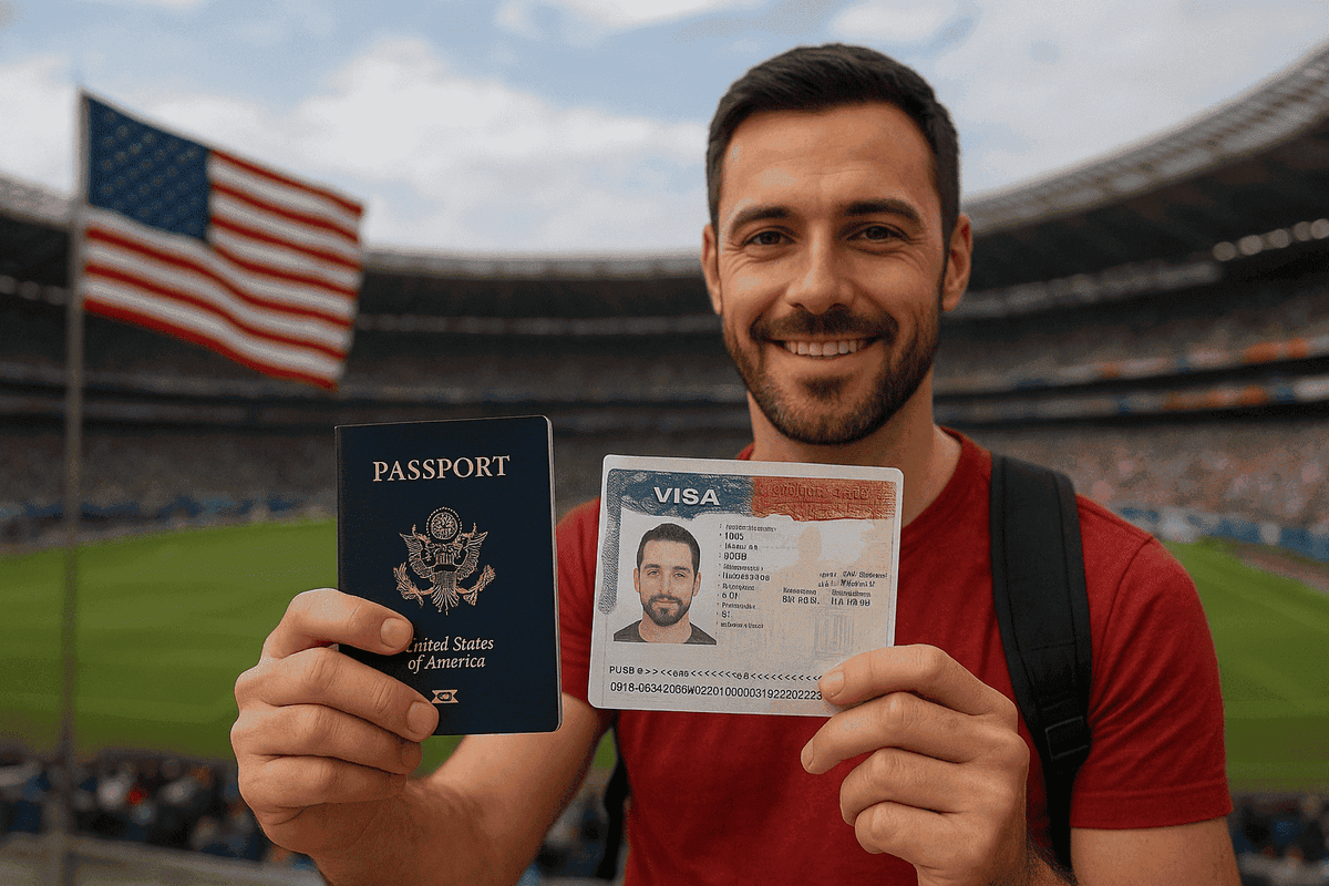 طريقة الحصول على تأشيرة أمريكا B1/B2 لحضور كأس العالم 2026 بخطوات مضمونة