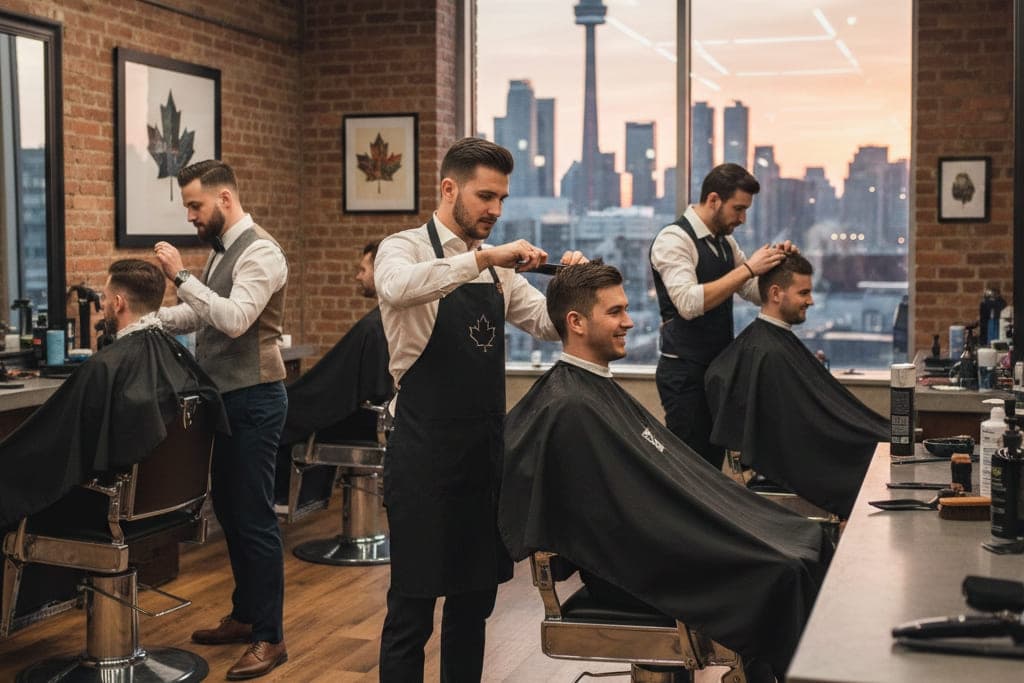 احصل على وظيفة حلاق في كندا بعقد قانوني وأجر 18 دولار للساعة