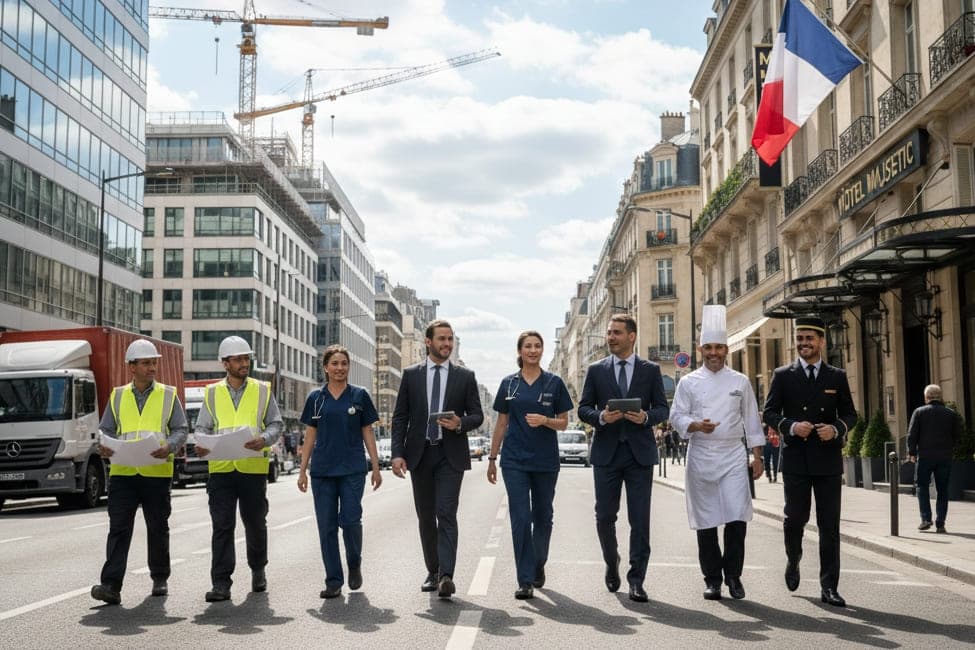 أزمة نقص اليد العاملة في فرنسا 2026: فرص حقيقية للمهنيين المغاربة